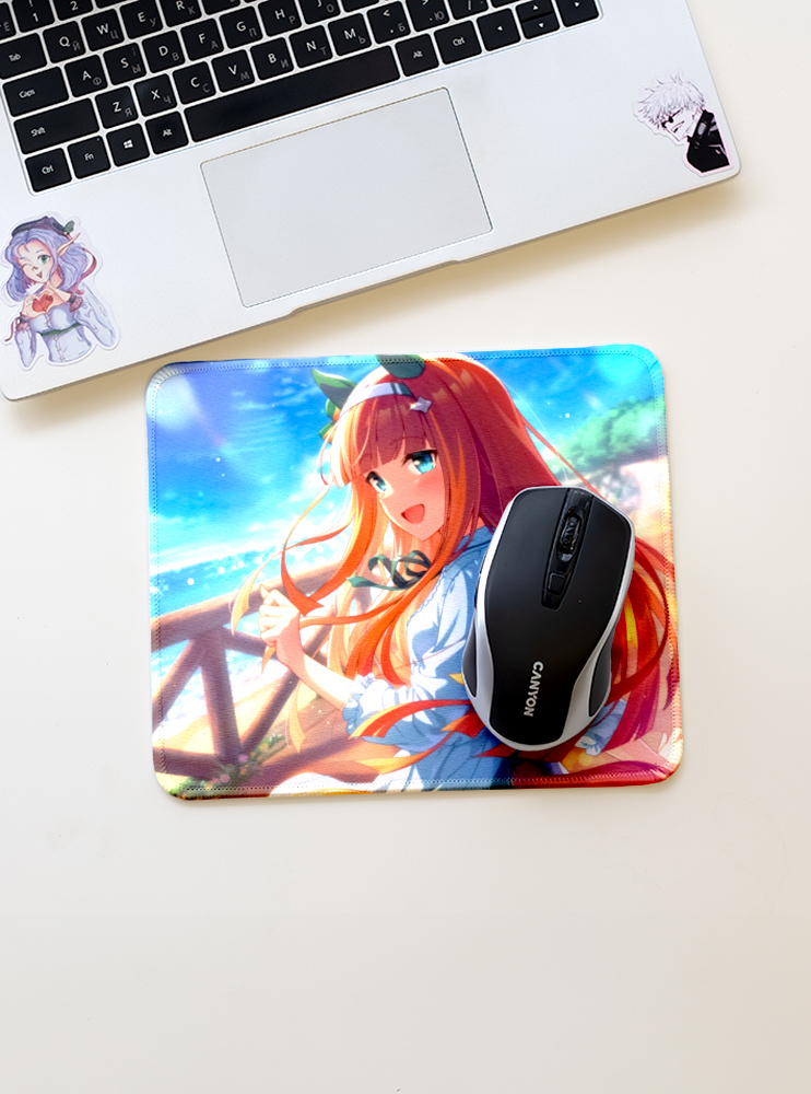 Килимок 21*24см Кобилички. Доленосне дербі 11 (Uma Musume: Pretty Derby)