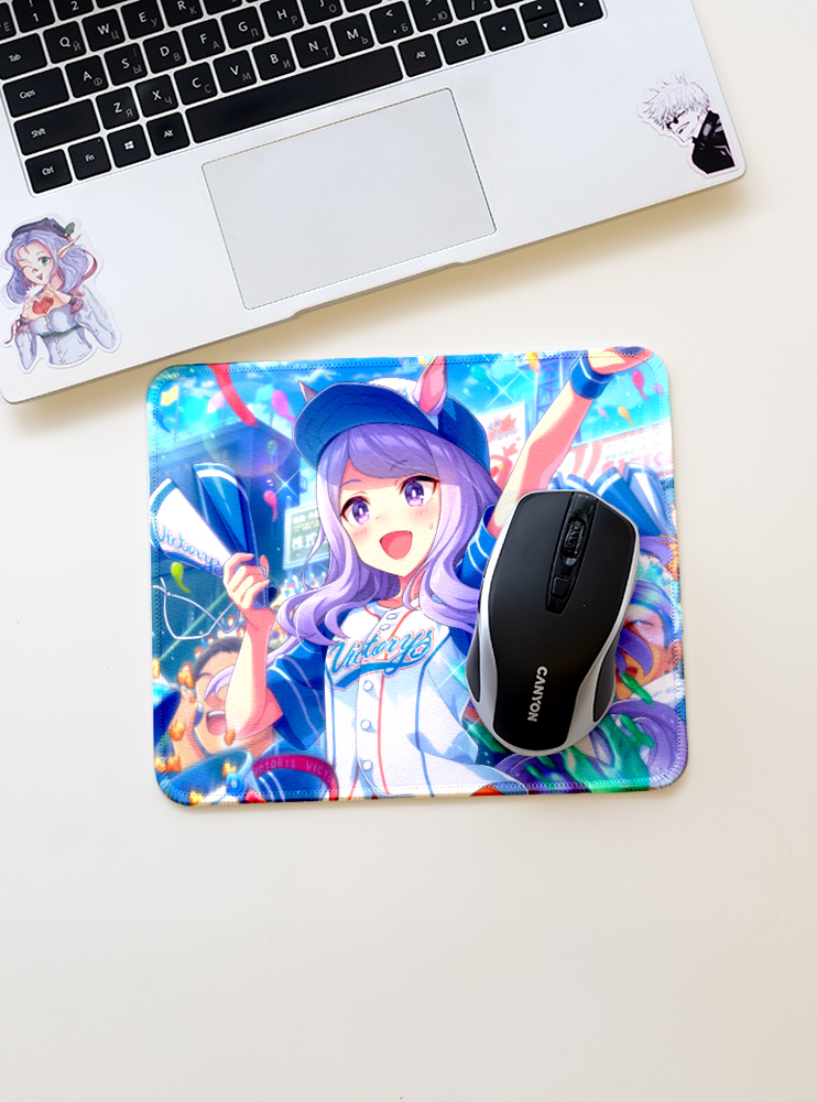 Килимок 21*24см Кобилички. Доленосне дербі 18 (Uma Musume: Pretty Derby)