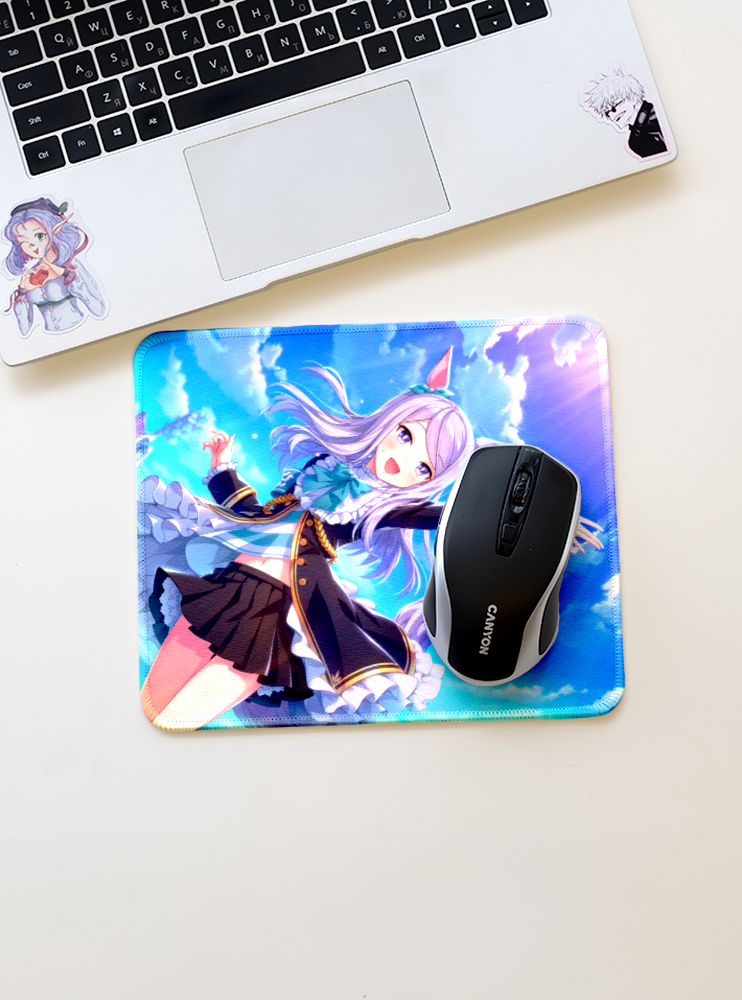Килимок 21*24см Кобилички. Доленосне дербі 19 (Uma Musume: Pretty Derby)