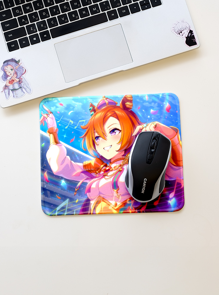 Килимок 21*24см Кобилички. Доленосне дербі 21 (Uma Musume: Pretty Derby)