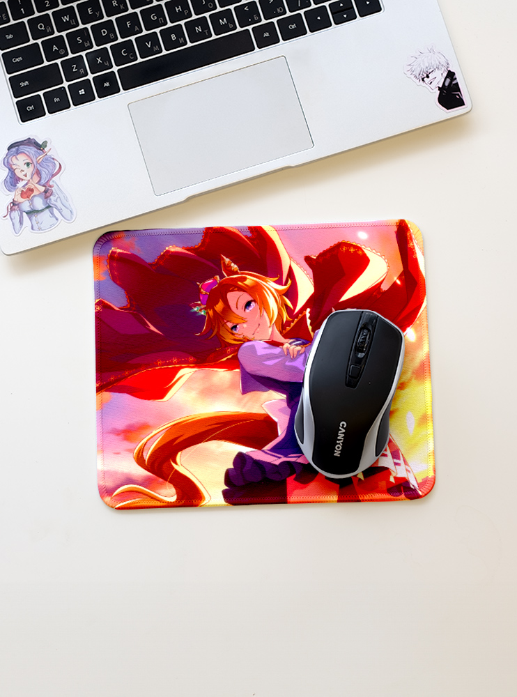 Килимок 21*24см Кобилички. Доленосне дербі 22 (Uma Musume: Pretty Derby)