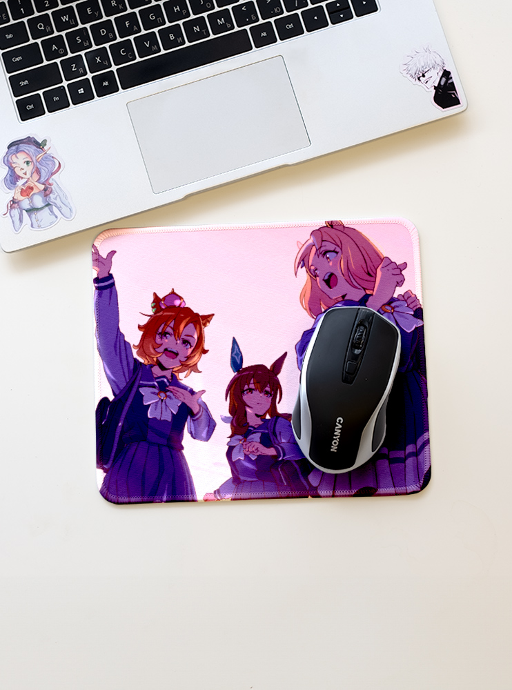 Килимок 21*24см Кобилички. Доленосне дербі 23 (Uma Musume: Pretty Derby)