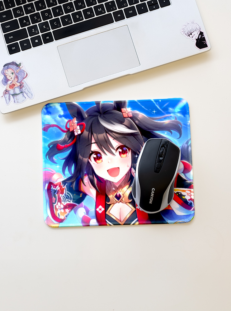 Килимок 21*24см Кобилички. Доленосне дербі 26 (Uma Musume: Pretty Derby)