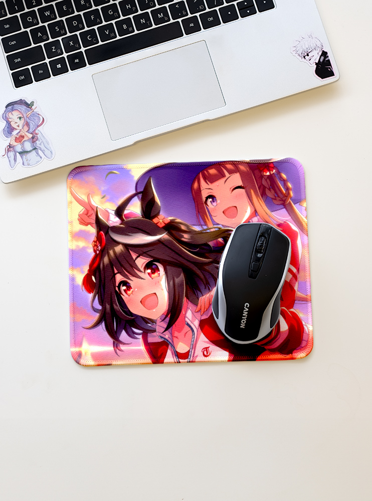 Килимок 21*24см Кобилички. Доленосне дербі 28 (Uma Musume: Pretty Derby)