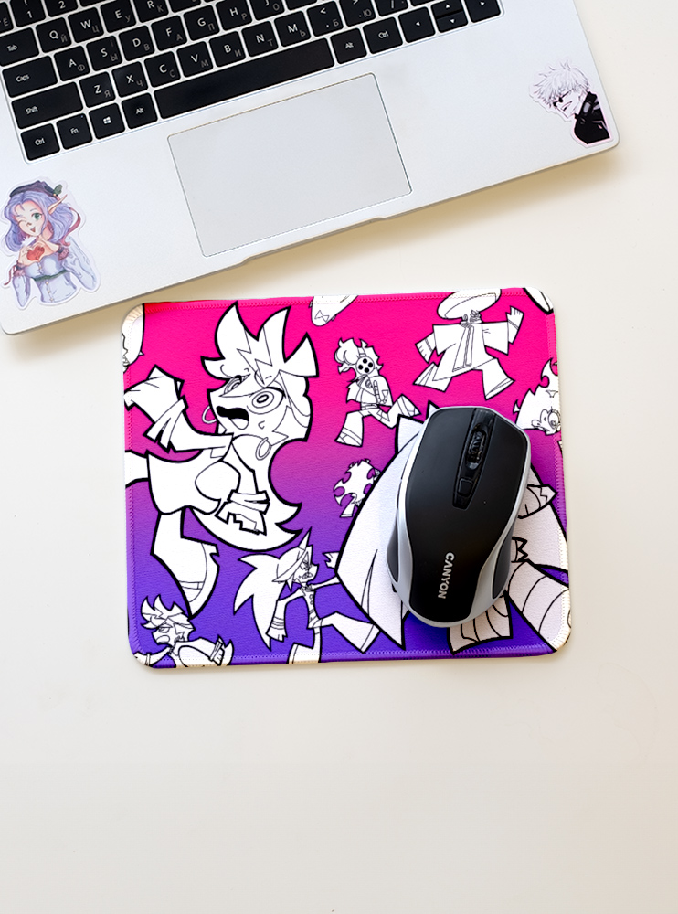 Килимок 21*24см Трусяшка та Панчошка (Panty and Stocking)