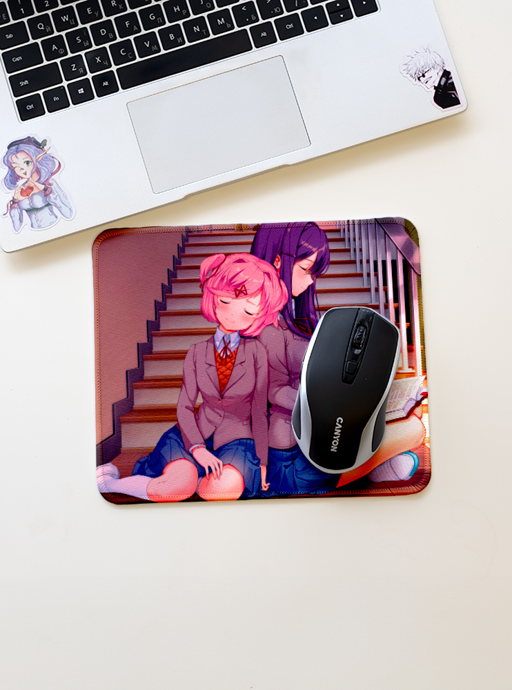 Килимок 21*24см Doki Doki Літературний клуб! 3 (Doki Doki Literature Club!) Килимок 21*24см Doki Doki Літературний клуб! 3 (Doki Doki Literature Club!)