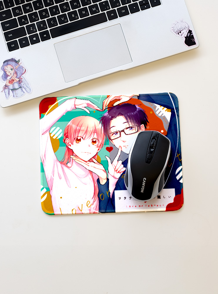 Килимок 21*24см Так складно любити отаку (Wotaku ni Koi wa Muzukashii)