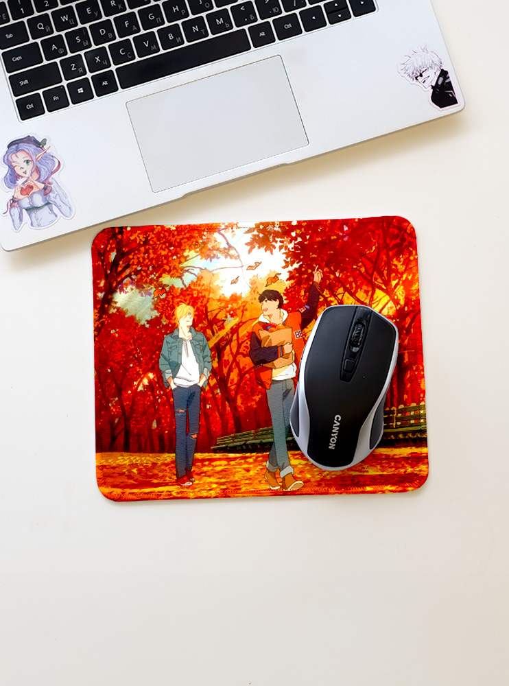 Килимок 21*24см Бананова Риба (Banana Fish)