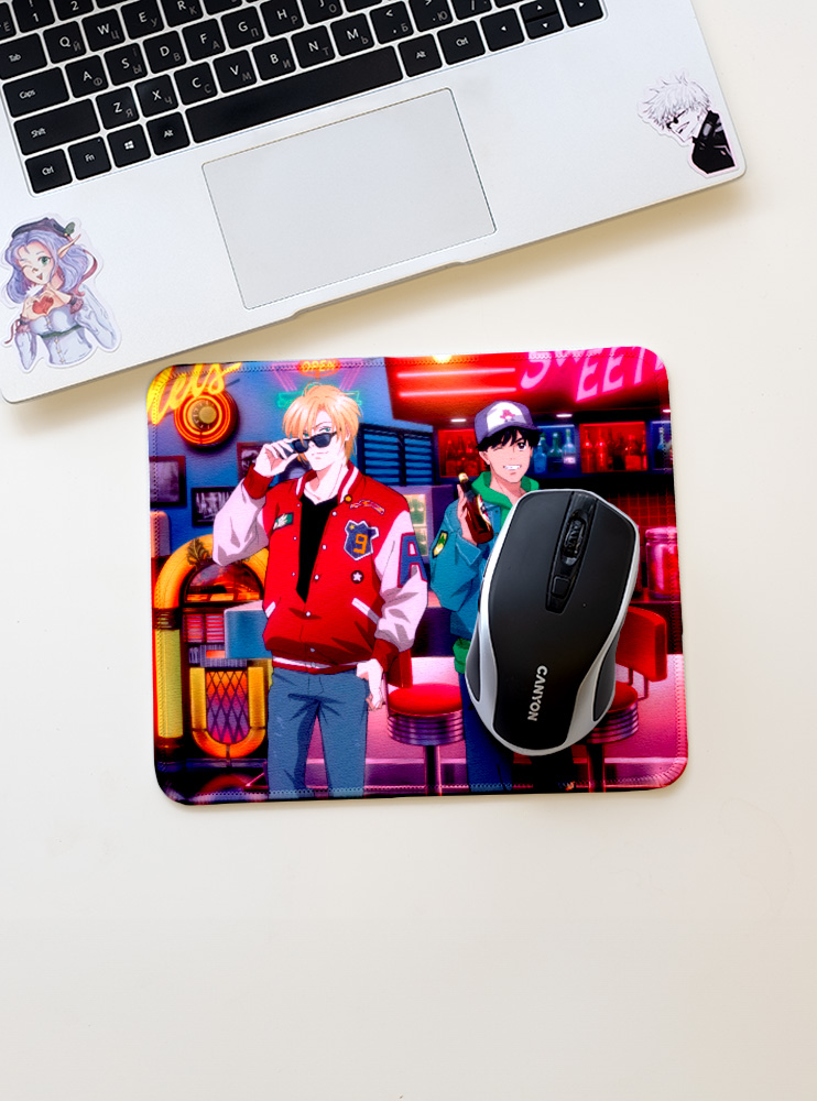 Килимок 21*24см Бананова Риба 5 (Banana Fish)