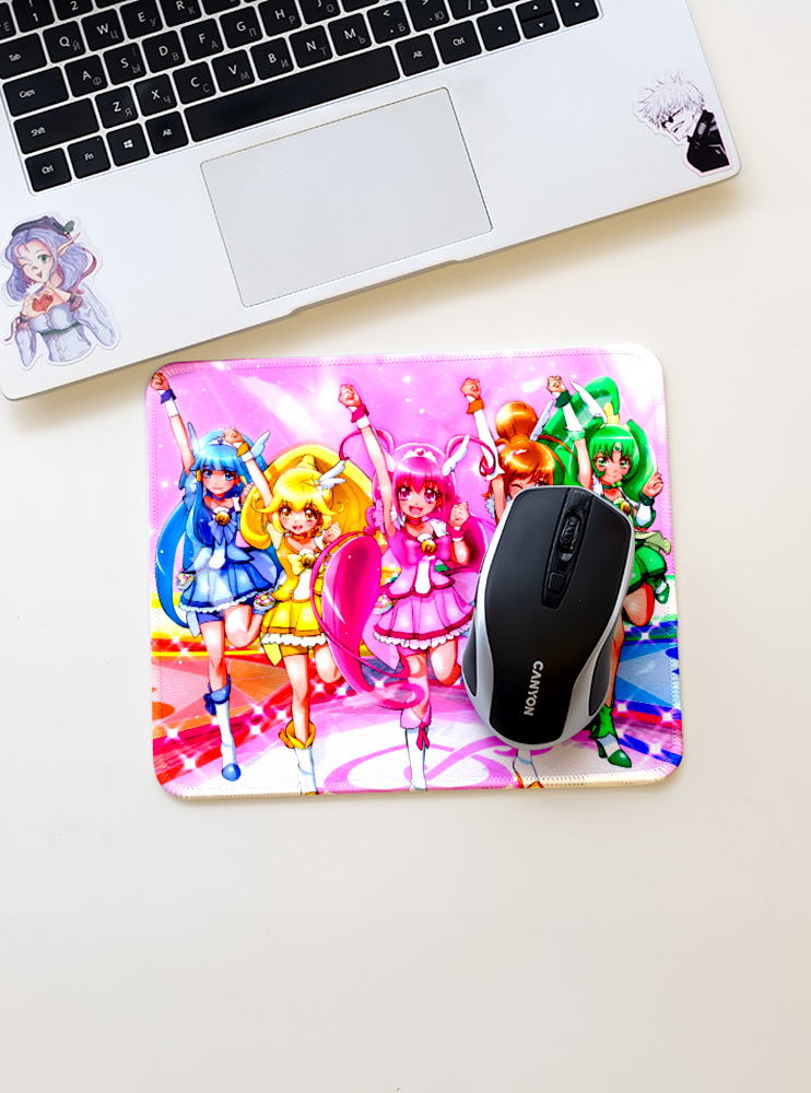 Килимок 21*24см Веселі дітки-таблетки! (Smile PreCure!)