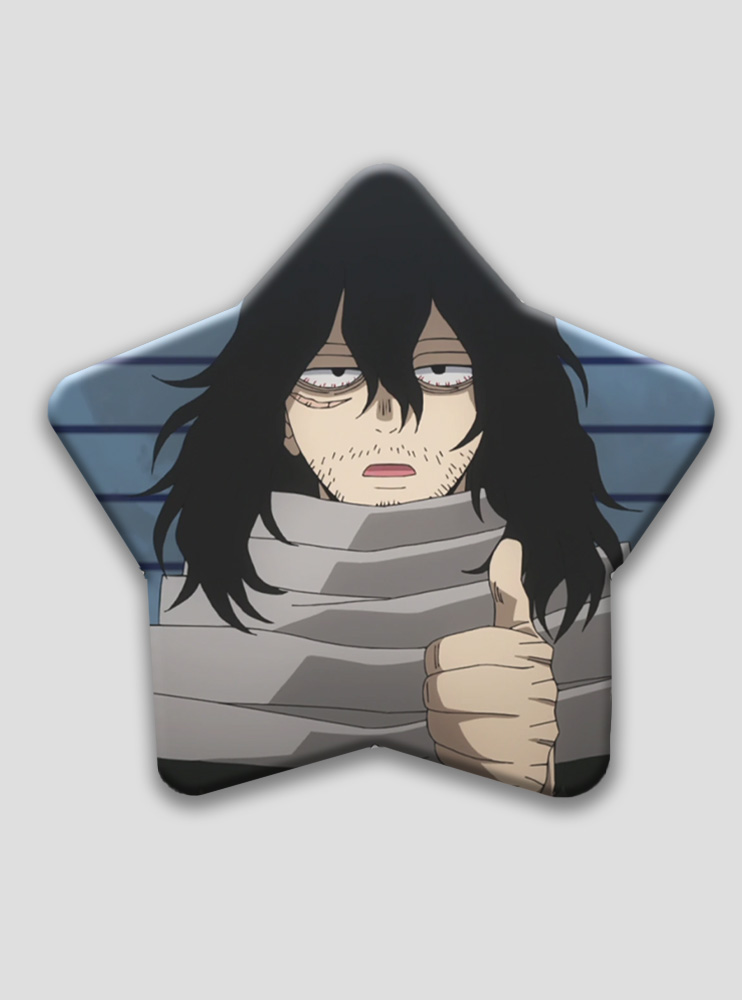 Значок зірка Моя геройська академія 3 (Boku no Hero Academia) Значок зірка Моя геройська академія 3 (Boku no Hero Academia)