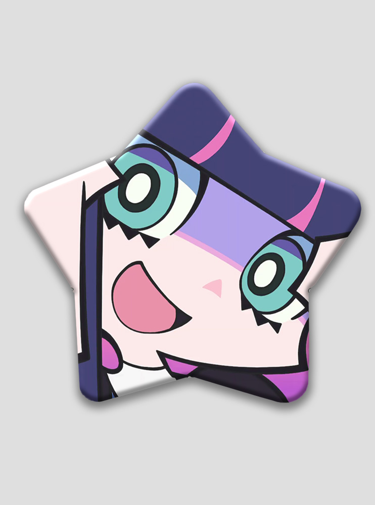 Значок зірка Трусяшка та Панчошка 7 (Panty and Stocking)