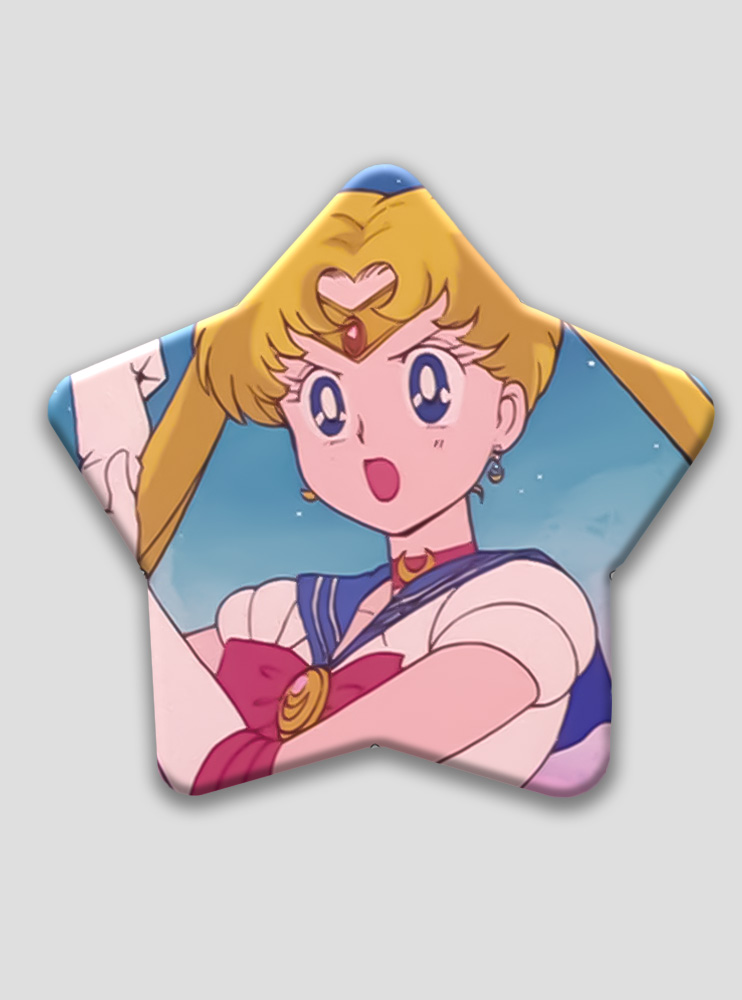 Значок зірка Сейлор Мун (Sailor Moon)