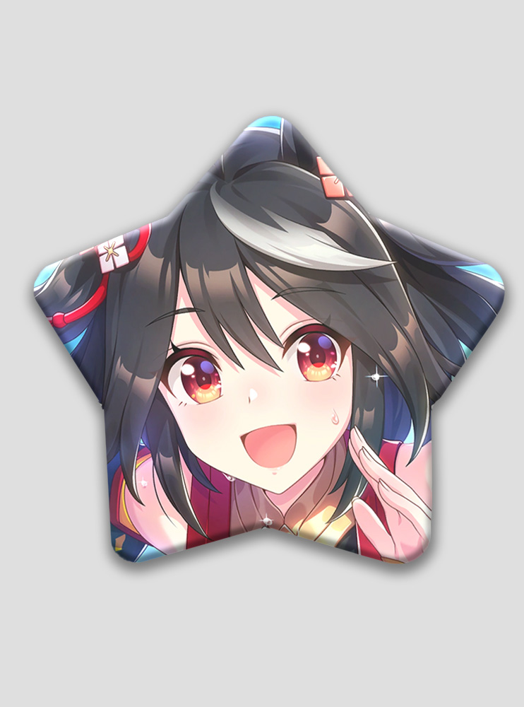 Значок зірка Кобилички. Доленосне дербі 10 (Uma Musume: Pretty Derby)