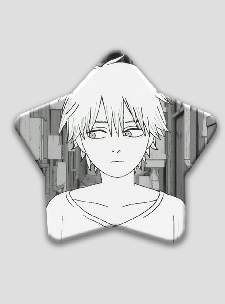 Значок зірка Людина-Бензопила 13 (Chainsaw Man)