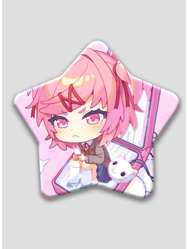Значок зірка Doki Doki Літературний клуб! 3 (Doki Doki Literature Club!)