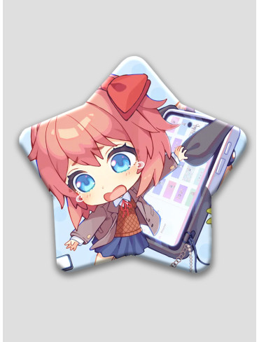 Значок зірка Doki Doki Літературний клуб! 4 (Doki Doki Literature Club!)