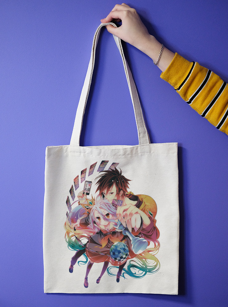 Шопер Нема гри - нема життя (No Game No Life)