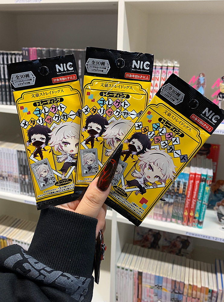 Оригінальні колекційні картки NIC New Item Creative - Bungo Stray Dogs Trading Metallic Card