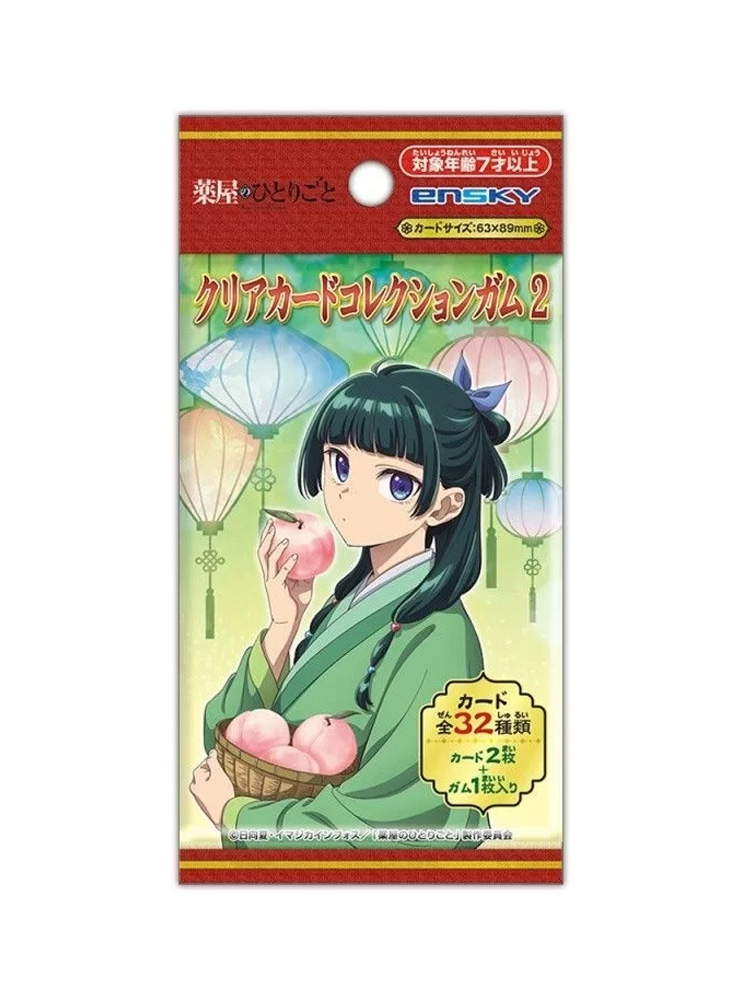 Оригінальні колекційні картки Ensky Kusuriya no Hitorigoto Clear Card Collection Vol.2