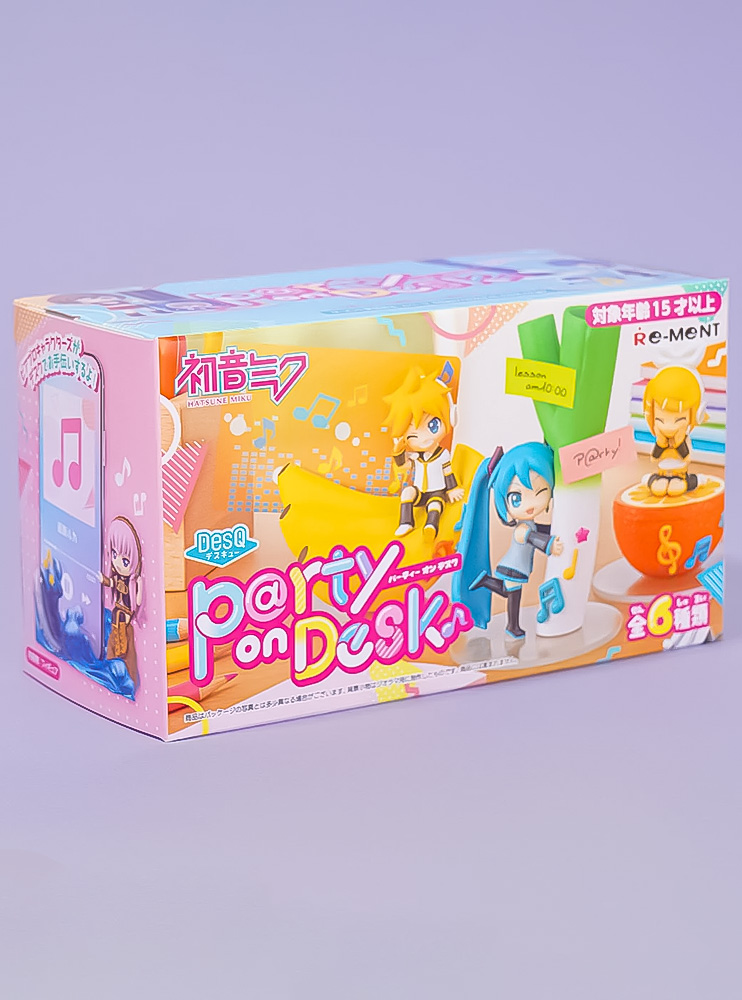 Фігурка Re Ment Hatsune Miku Party on Desk Фігурка Re Ment Hatsune Miku Party on Desk