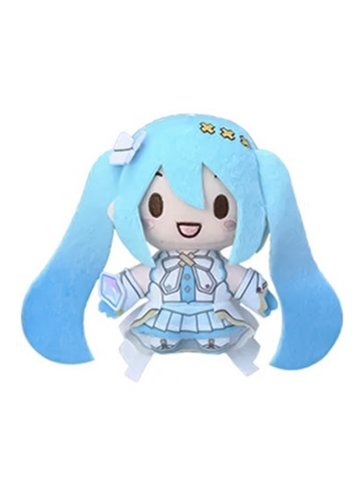 М'яка іграшка SEGA Gekijouban Project Sekai Kowareta Sekai to Utaenai Miku - Hatsune Miku - Fuwa Puchi Mascot