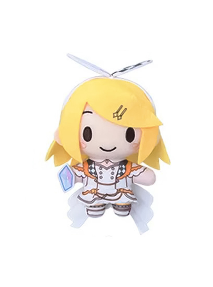 М'яка іграшка SEGA Gekijouban Project Sekai Kowareta Sekai to Utaenai Miku - Kagamine Rin - Fuwa Puchi Mascot 2