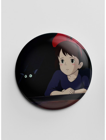 Значок Відьмина служба доставки (Kiki’s Delivery Service)