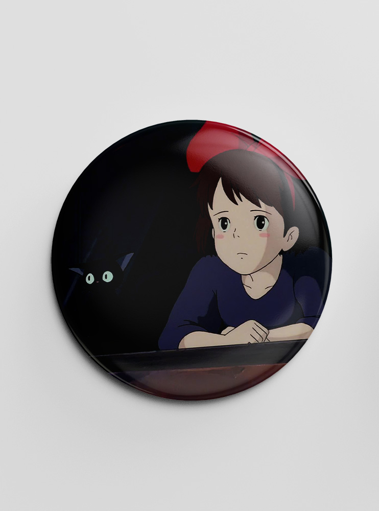 Значок Відьмина служба доставки (Kiki’s Delivery Service)