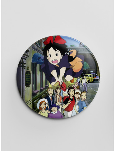 Значок Відьмина служба доставки 10 (Kiki’s Delivery Service)