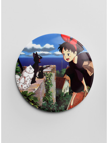 Значок Відьмина служба доставки 6 (Kiki’s Delivery Service)
