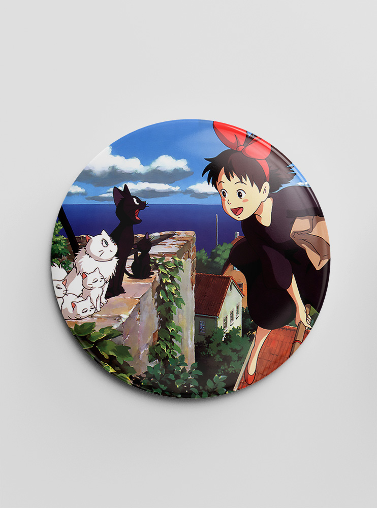 Значок Відьмина служба доставки 6 (Kiki’s Delivery Service)