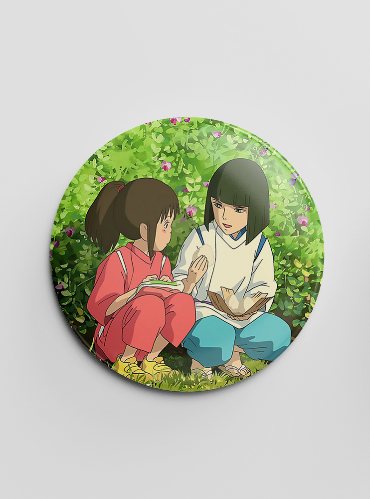 Значок Віднесені привидами 5 (Spirited away)