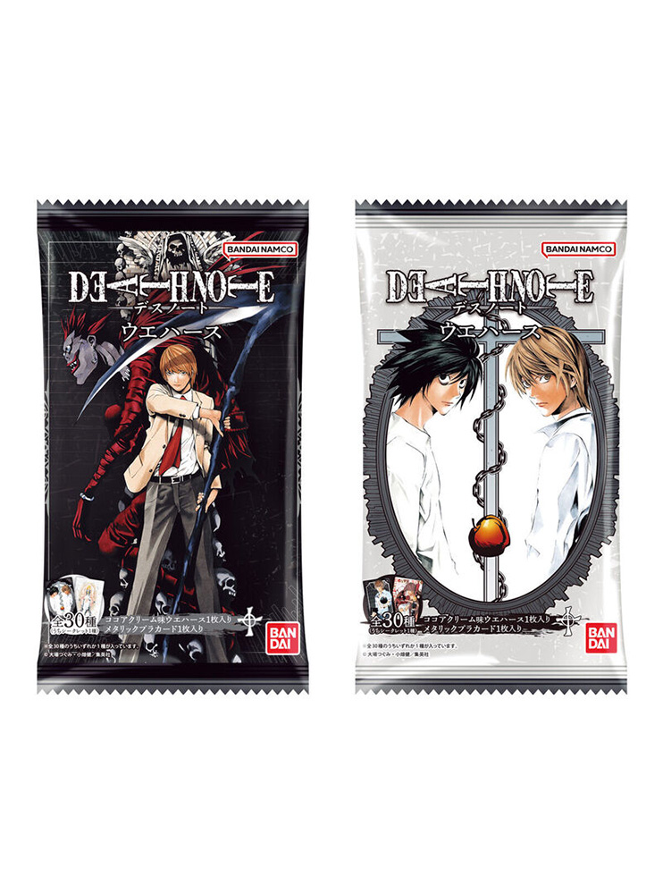 Вафлі Bandai з колекційною картою Death Note