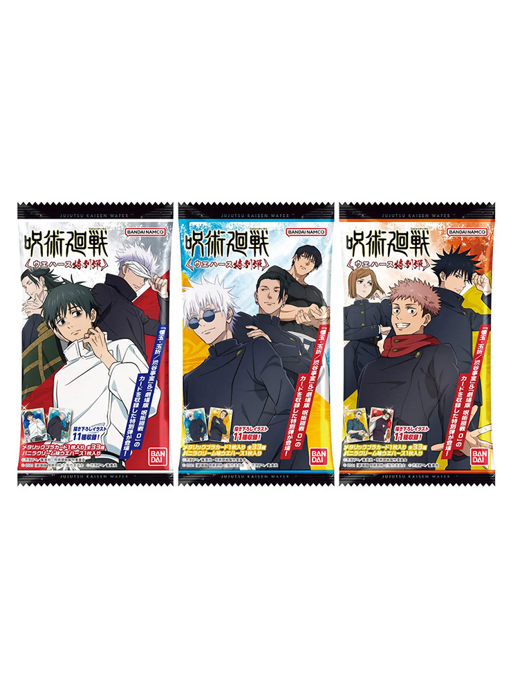 Вафлі з колекційною картою Jujutsu Kaisen Special