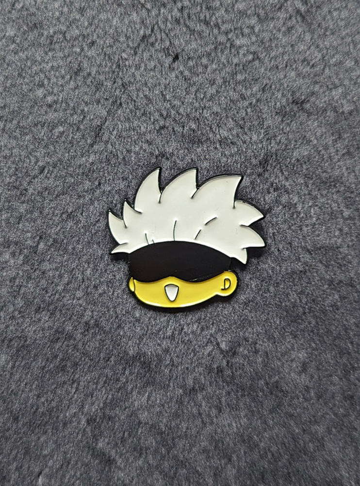 Металевий пін Ґоджо Сатору 2 (Jujutsu Kaisen)