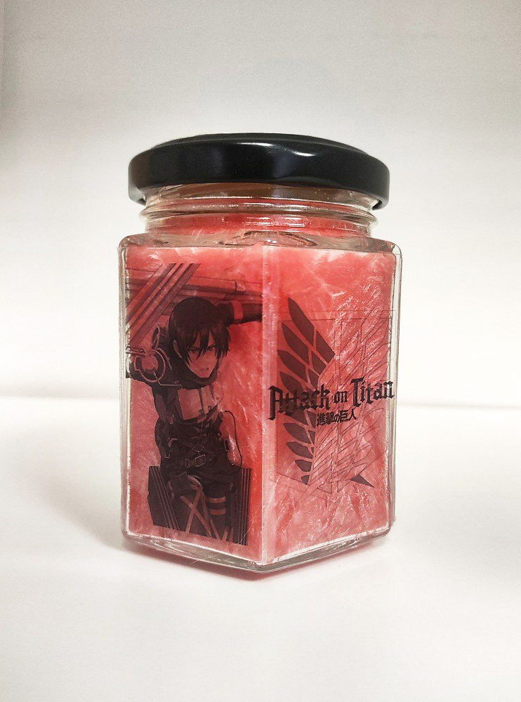 Аромасвічка Мікаса (Attack on Titan)