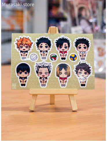 Авторський стікерпак Волейбол (Haikyuu) / ariastr
