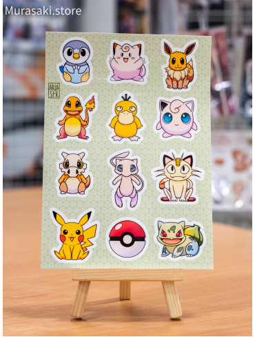 Авторський стікерпак Покемон (Pokemon) / ariastr