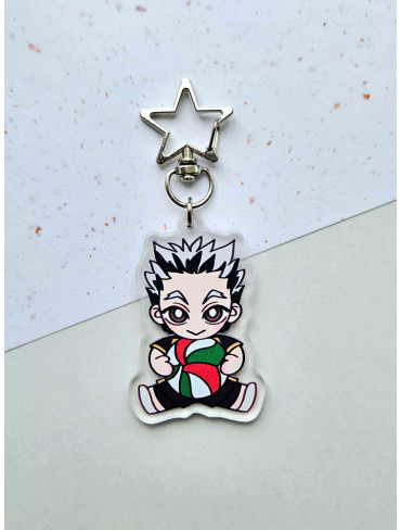 Авторський акриловий брелок Бокуто (Haikyuu) / ariastr