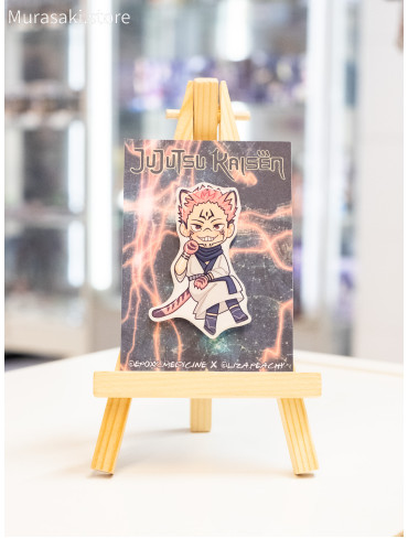 Авторський епоксидний пін Сукуна (Jujutsu Kaisen) / Epoxy Medicine