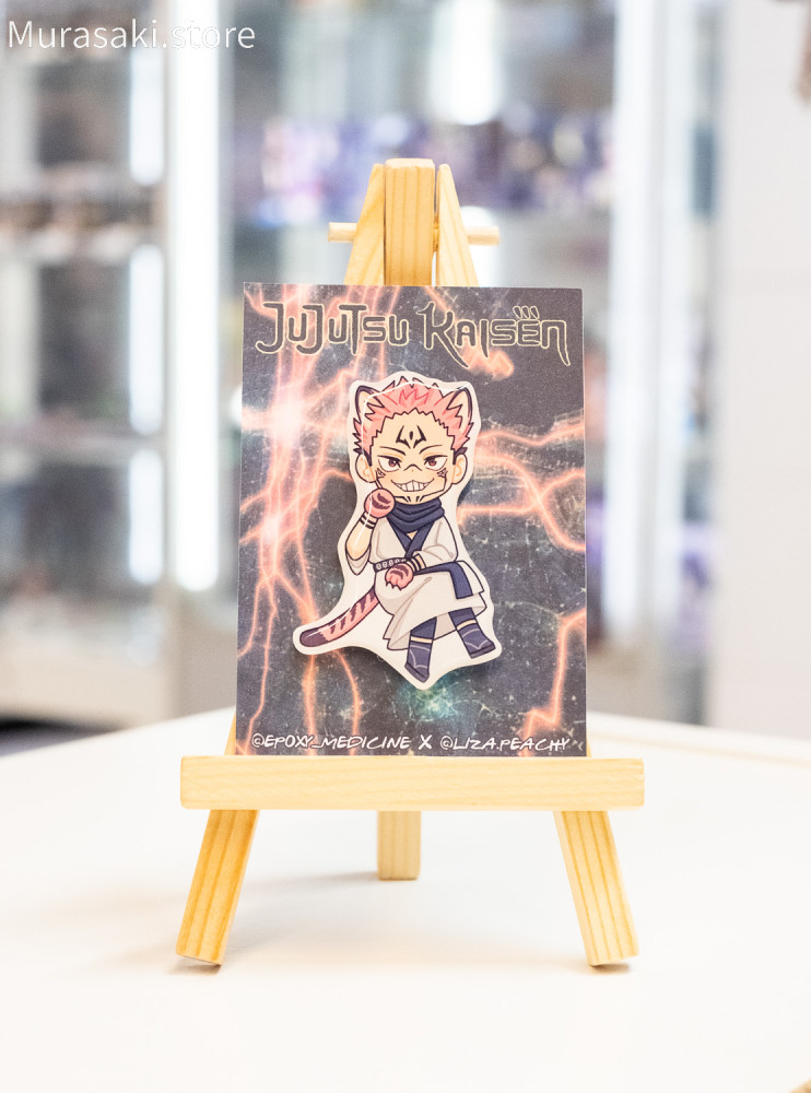 Авторський епоксидний пін Сукуна (Jujutsu Kaisen) / Epoxy Medicine