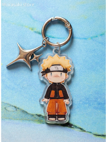 Авторський акриловий брелок Наруто (Naruto) / Kisyundra