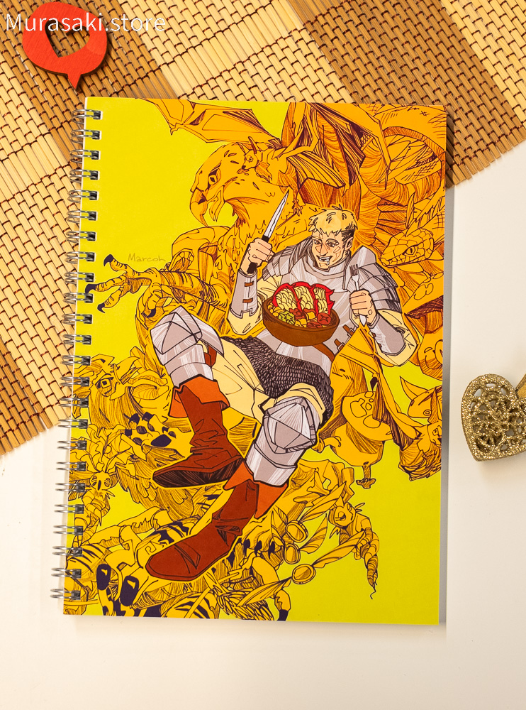 Авторський скетчбук Лайос (Delicious in Dungeon) / marcoh