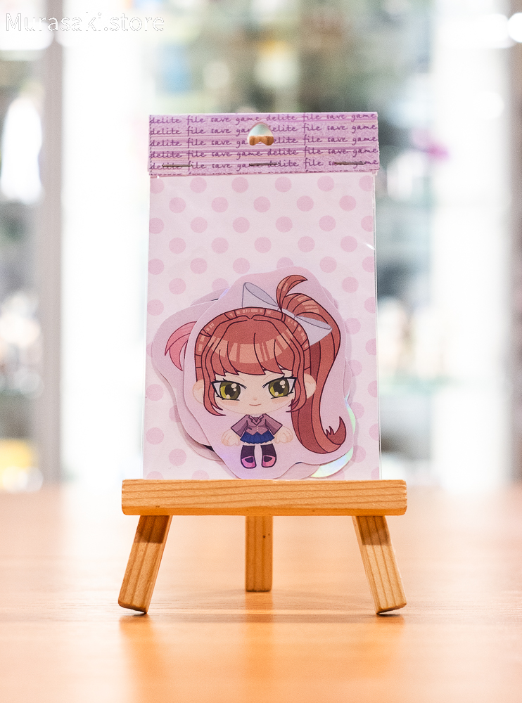 Авторський набір стікерів Doki Doki Літературний клуб! (Doki Doki Literature Club!)  / mgl.artt