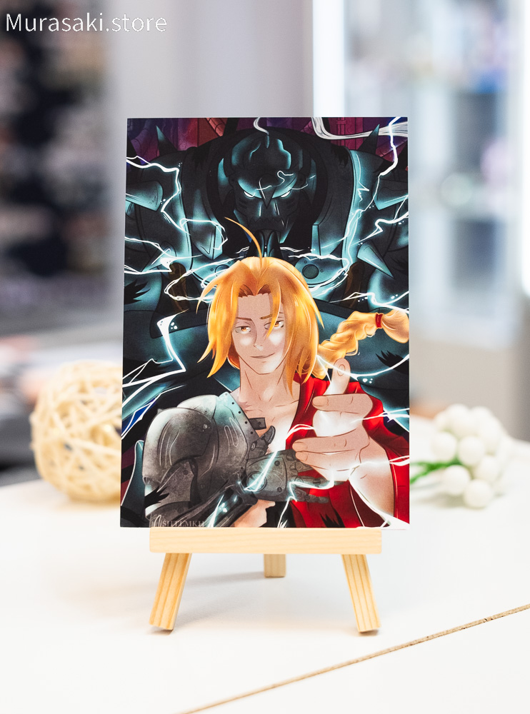 Авторська листівка Сталевий алхімік (Fullmetal Alchemist) / shtlmkhart