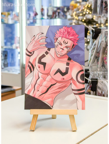 Авторська листівка Сукуна (Jujutsu Kaisen) / Ukifuwa