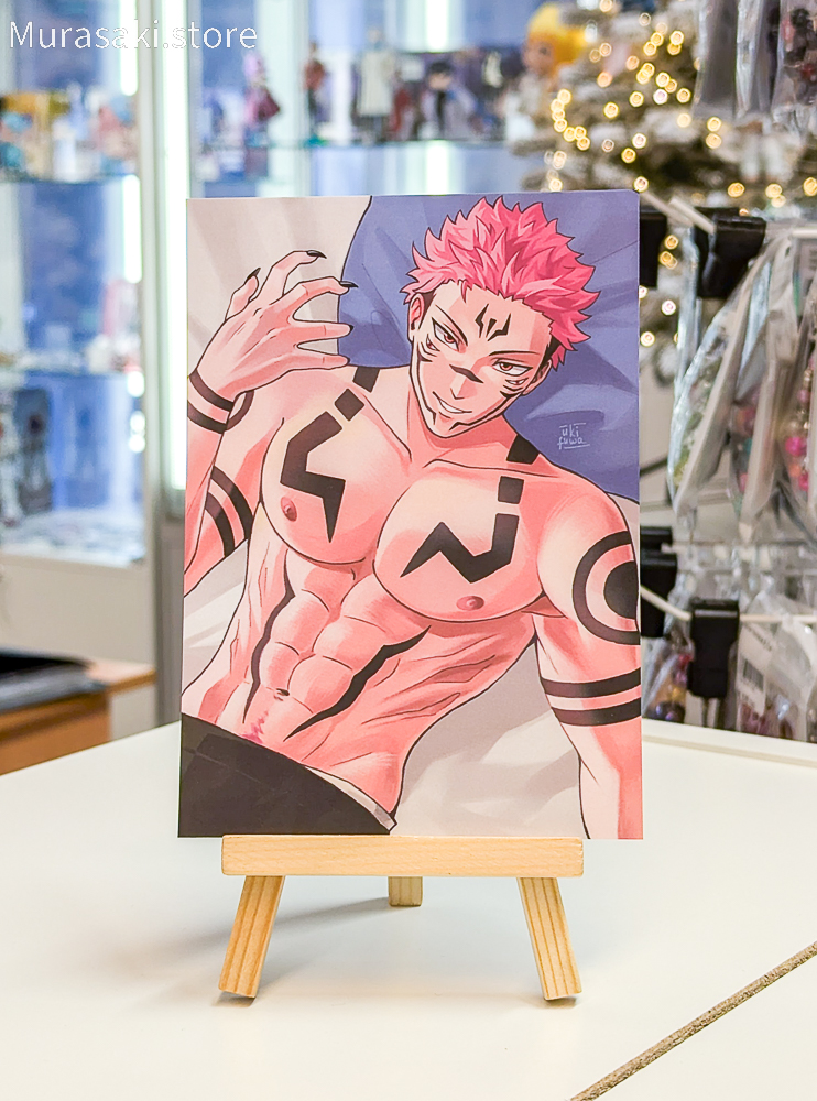 Авторська листівка Сукуна (Jujutsu Kaisen) / Ukifuwa