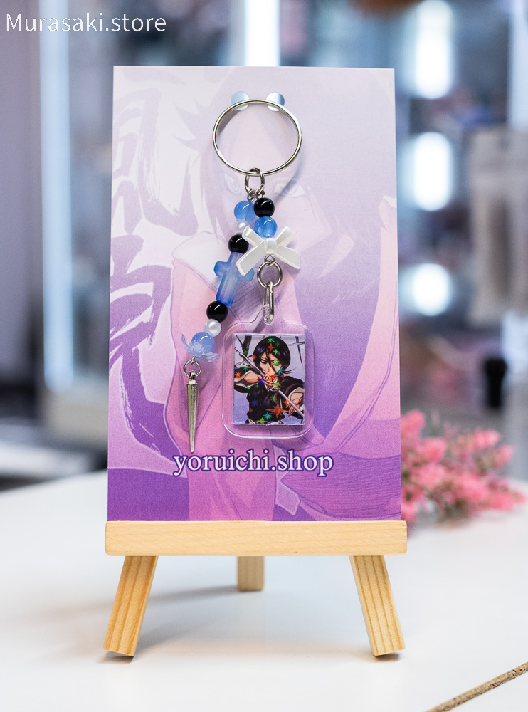 Авторський акриловий брелок Рукія (Bleach) / yoruichi.shop