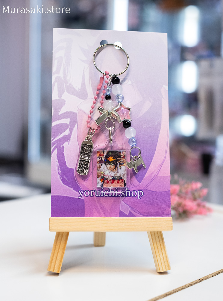Авторський акриловий брелок Ел Лоулайт (Death Note) / yoruichi.shop